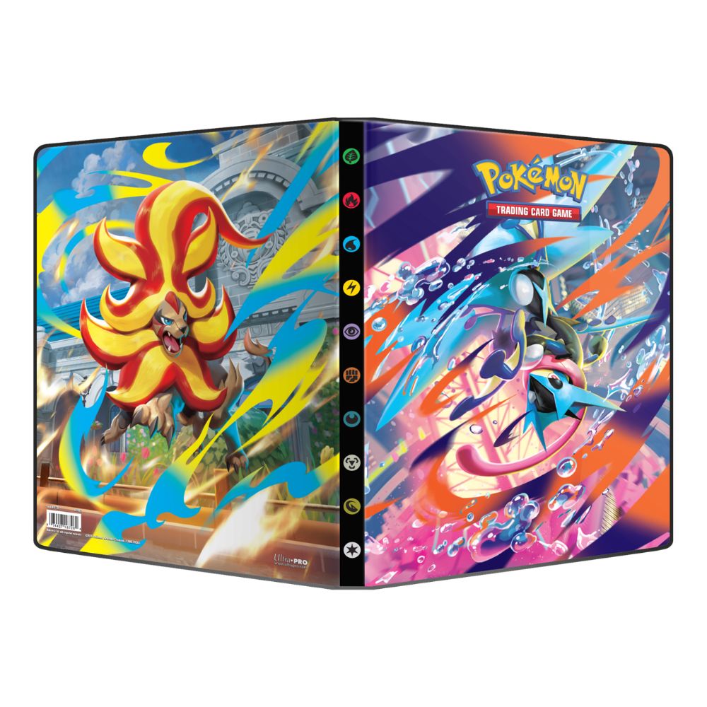 Pokemon Mega Evolution: Chaos Rising Ultra PRO 9-Pocket portfolio