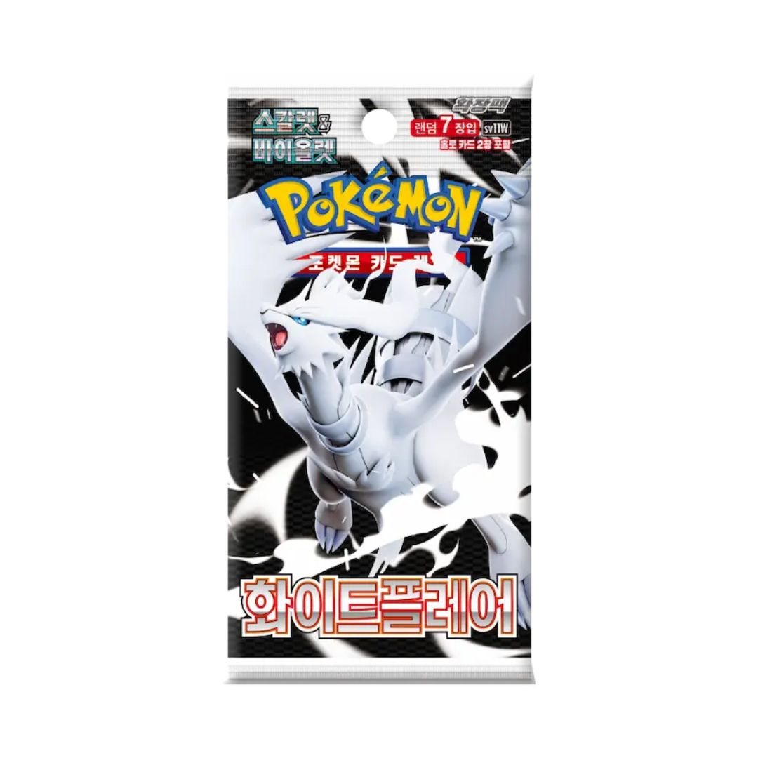 Pokémon Kort Scarlet & Violet: White Flare Booster Pack (Koreansk)