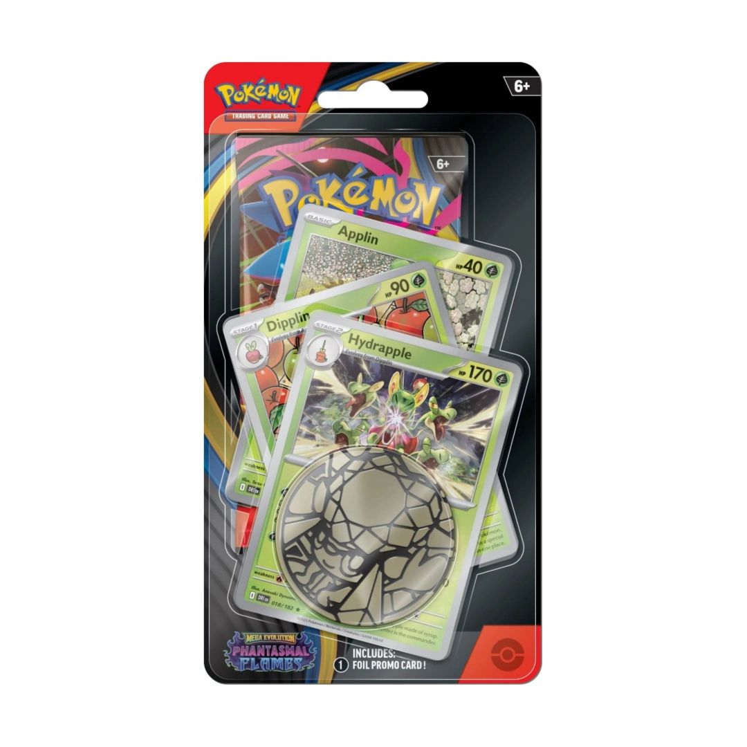 Pokemon Mega Evolution: Phantasmal Flames Premium Checklane Blister Pack: Hydrapple (MAX 2 PER CUSTOMER)